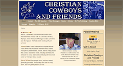 Desktop Screenshot of christiancowboy.org